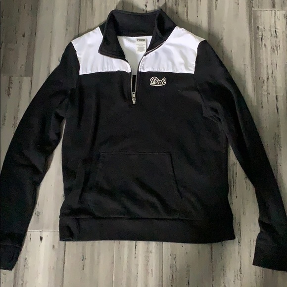 PINK Victoria's Secret Tops - PINK half-zip sweatshirt